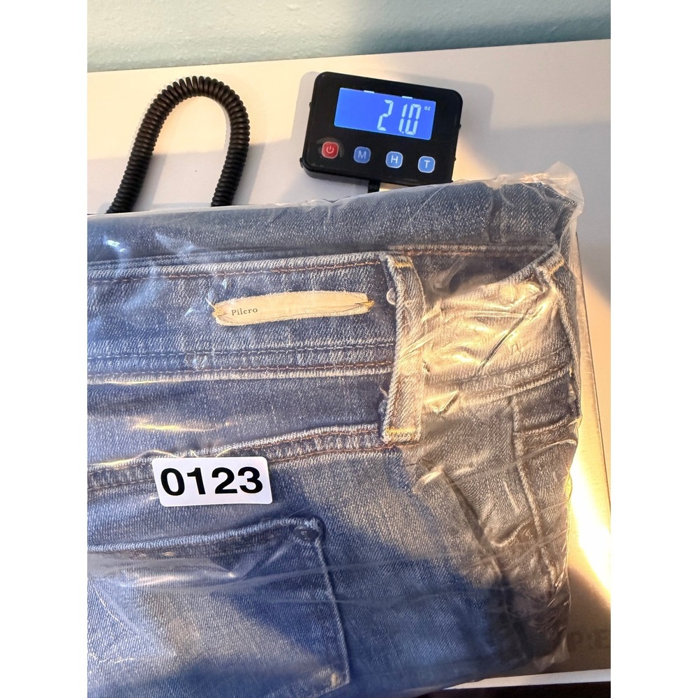 Pilcro Hyphen Women's Jeans Size 30 Blue Wash Straight Leg Denim - Picture 11 of 11